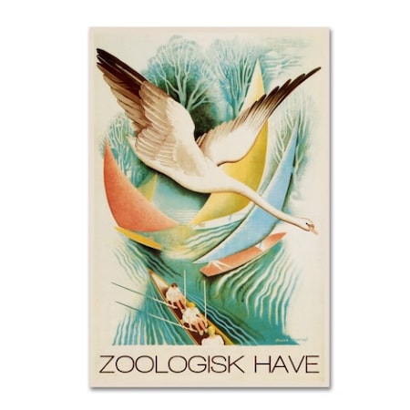 Vintage Lavoie 'The Zoo 6' Canvas Art,30x47